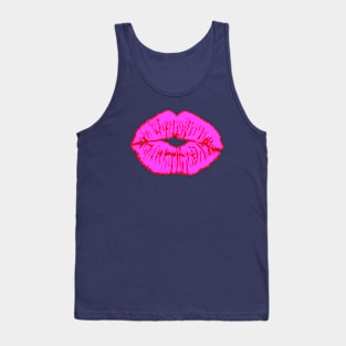 Kiss lips Tank Top